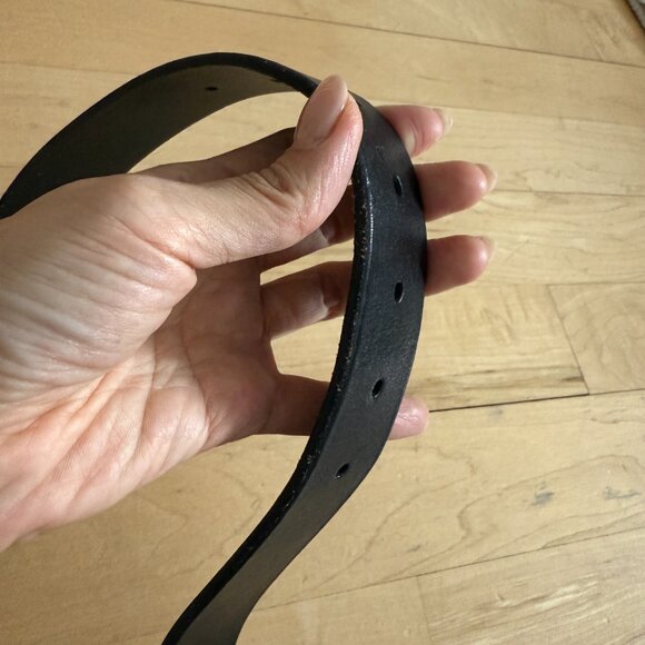 Aritzia Auxilliary Classic Black Belt - Picture 9 of 10